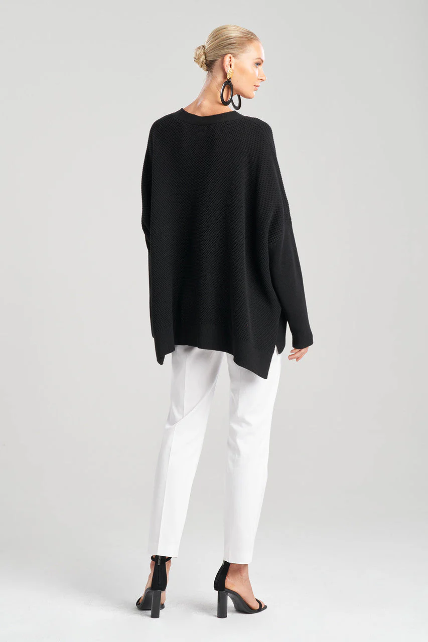Textured Mandalay Poncho - Image 2