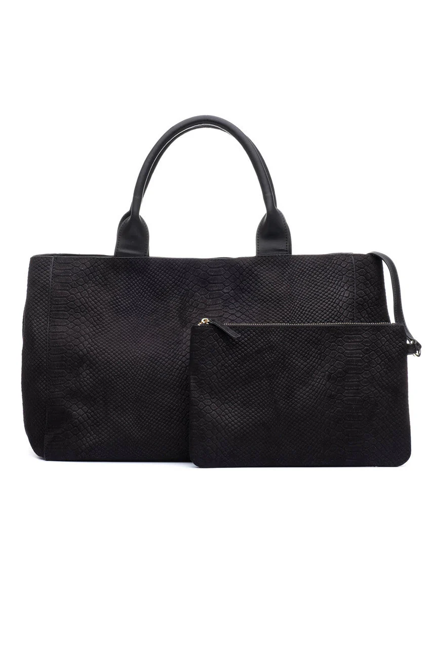 Textured Satchel Bag - Image 2