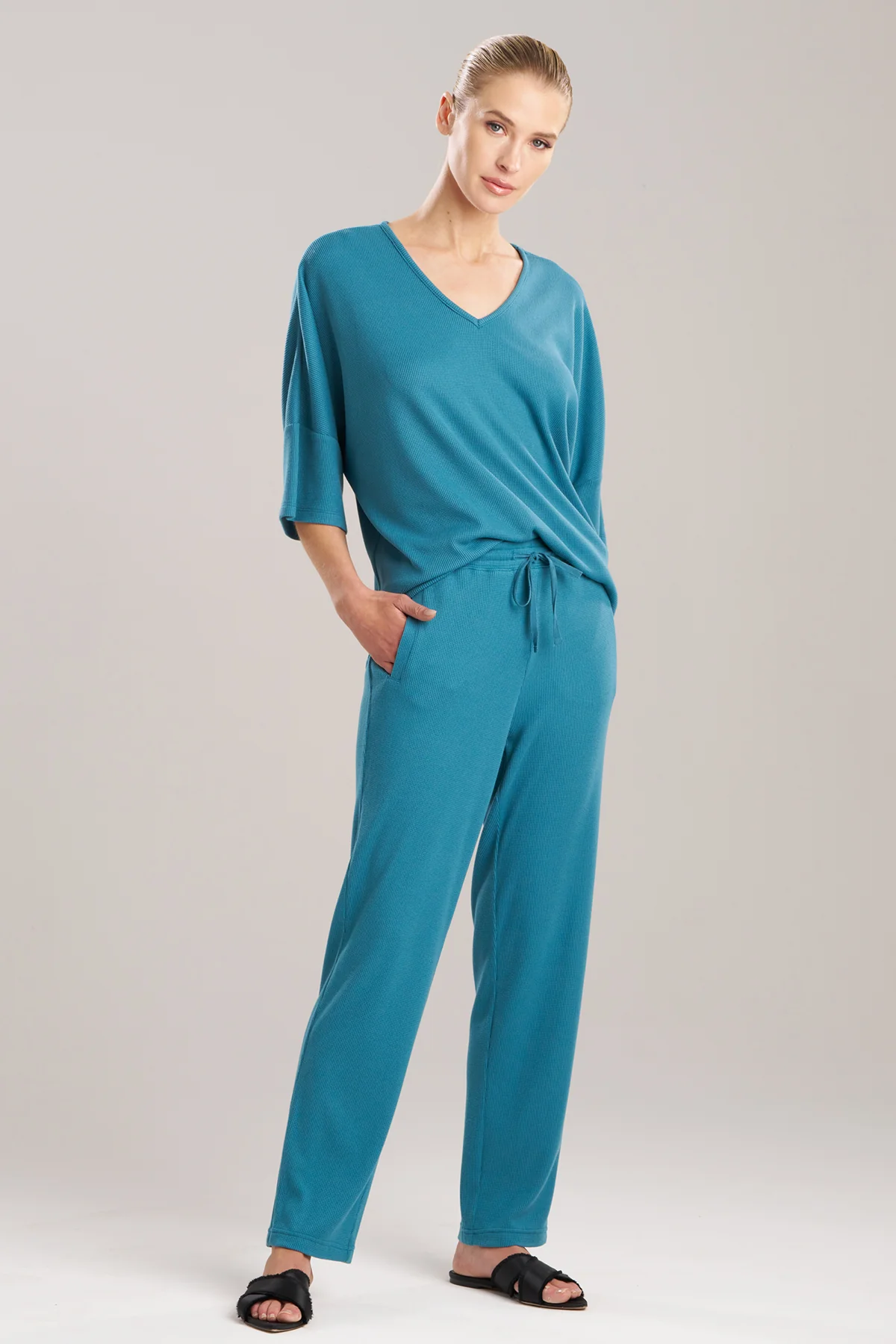 Tranquility Waffle Tapered Pants