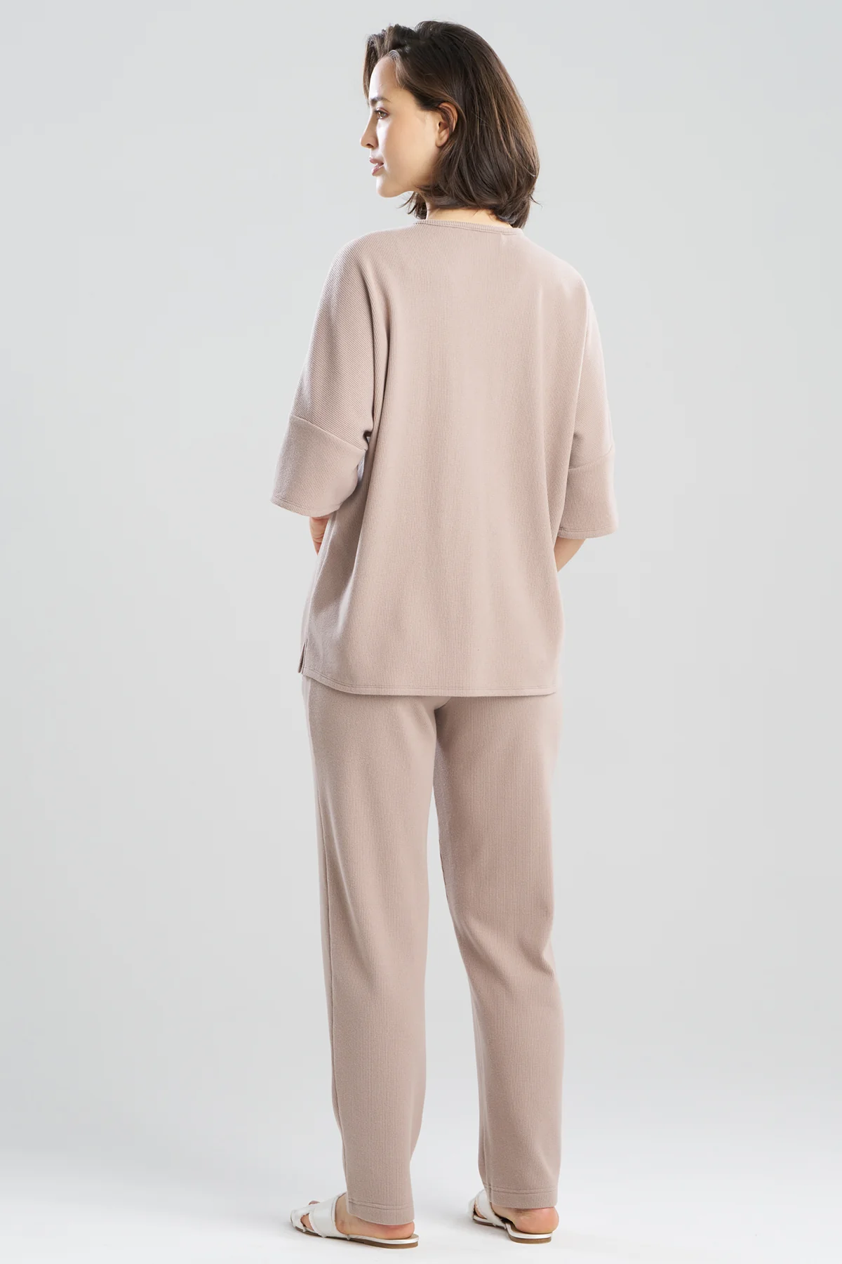 Tranquility Waffle V-Neck Top - Image 2