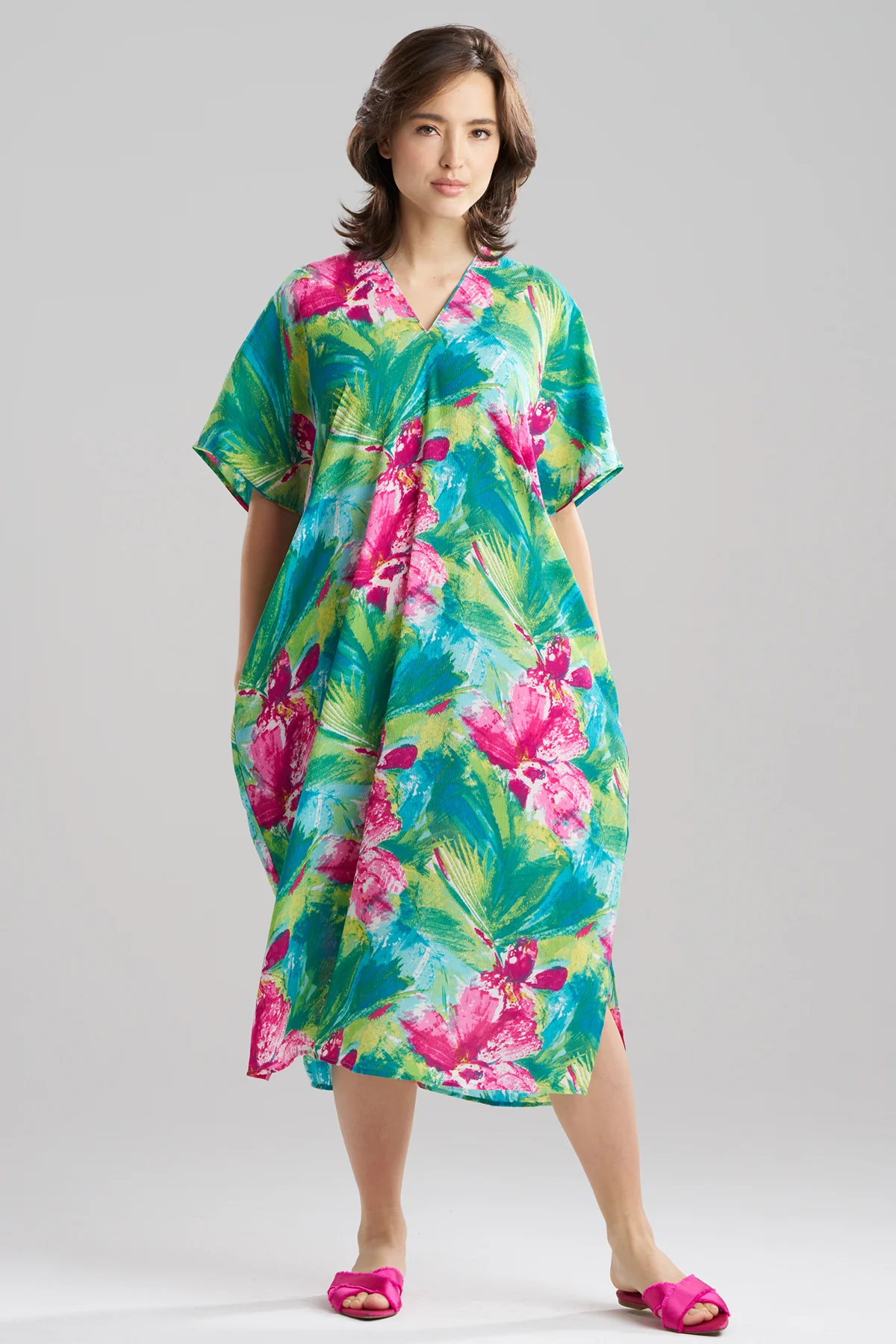 Tropic Crinkle Caftan - Image 2