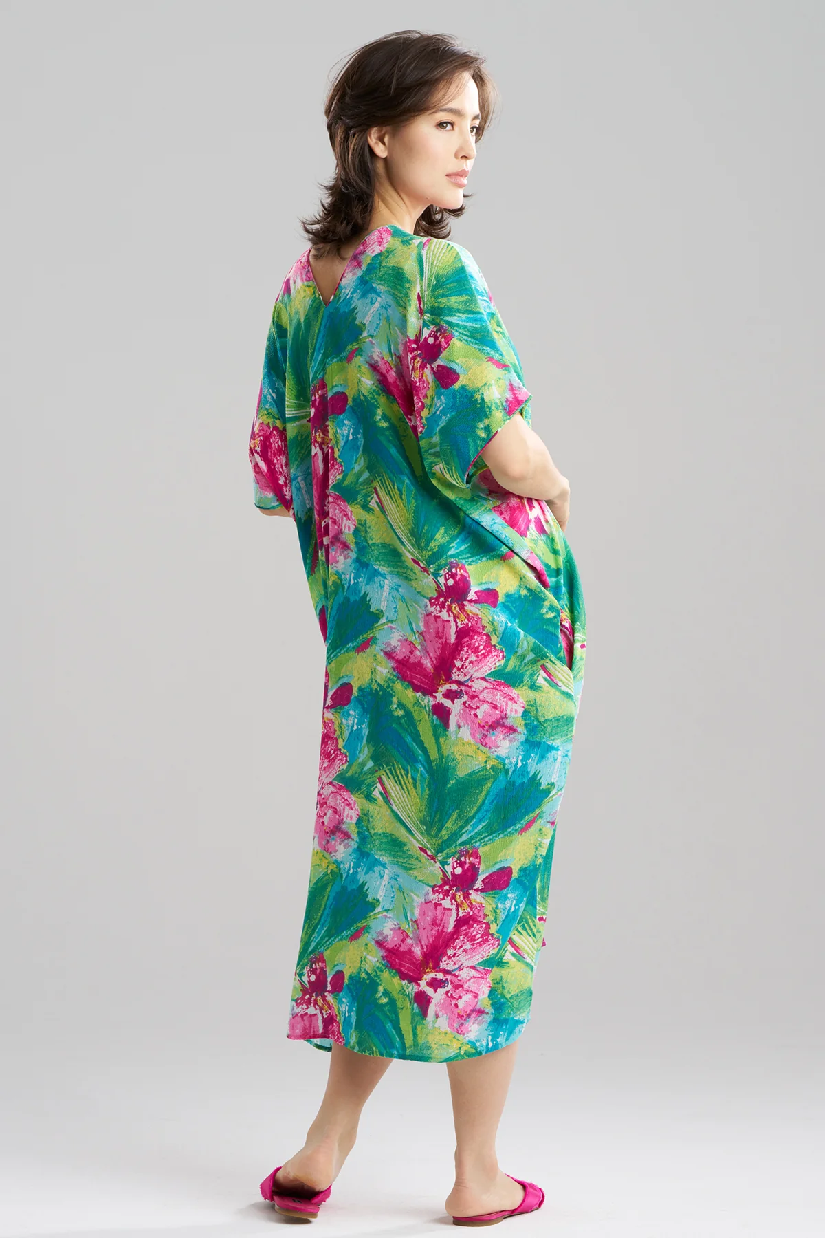 Tropic Crinkle Caftan - Image 3