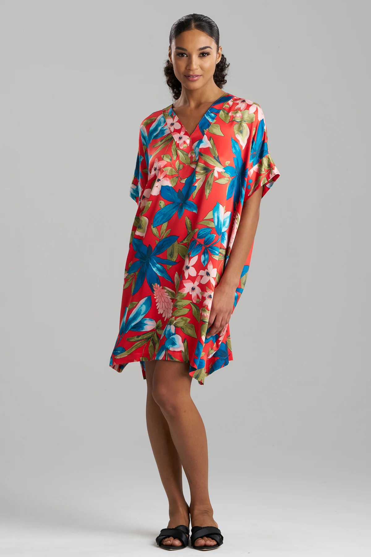 Tropical Breeze Satin Sleepshirt