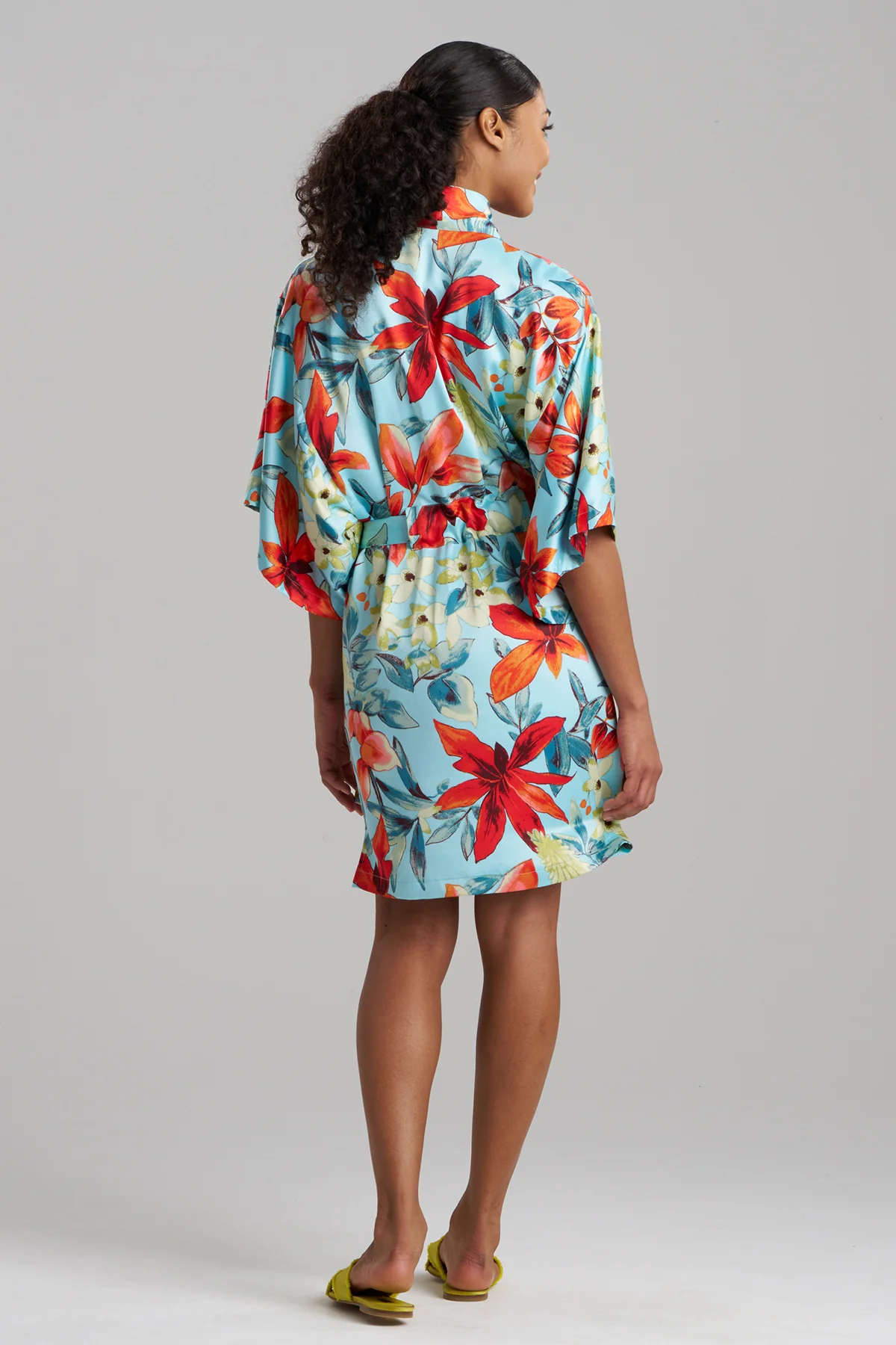 Tropical Breeze Satin Wrap - Image 2