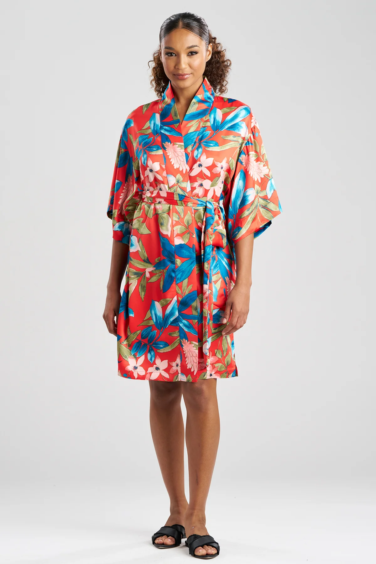 Tropical Breeze Satin Wrap