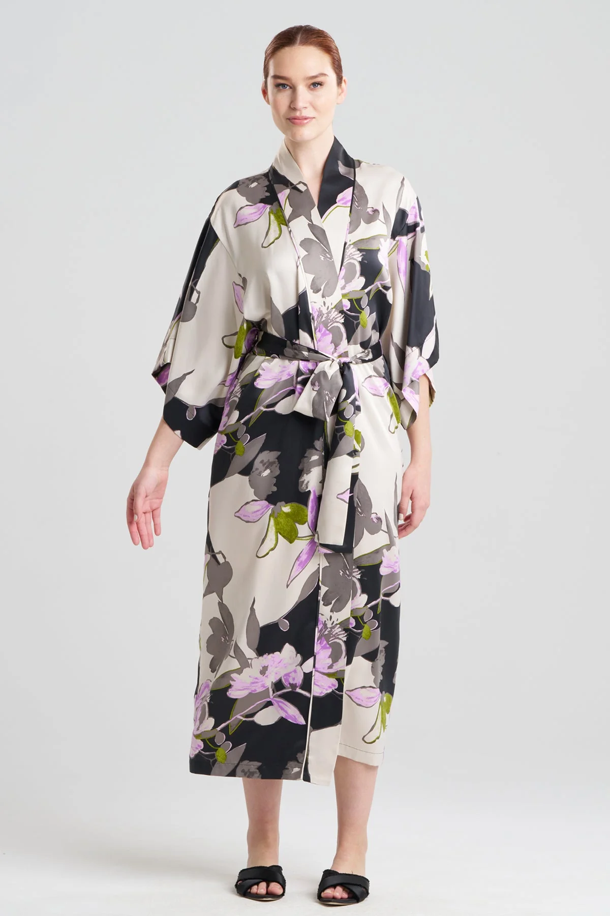 Tsubaki Satin Robe