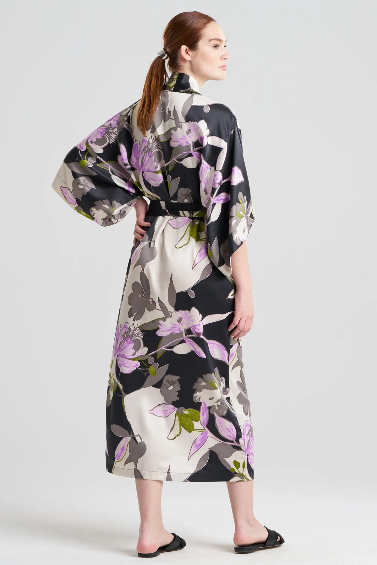 Tsubaki Satin Robe - Image 2