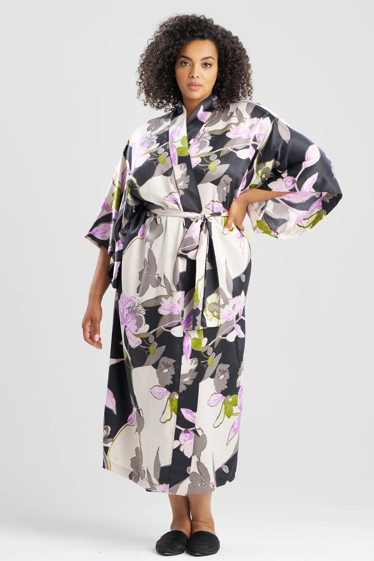 Tsubaki Satin Robe - Image 5