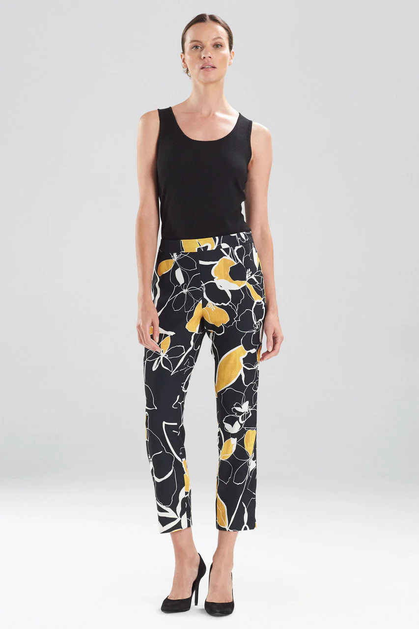 Ume Crepe Slim Pants - Image 2