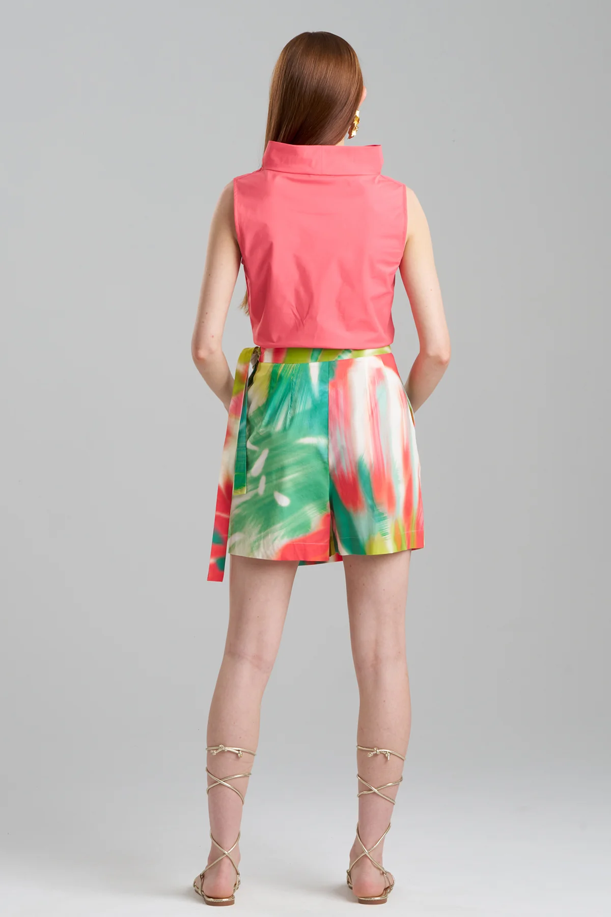 Usami Cotton Wrap Skort - Image 3