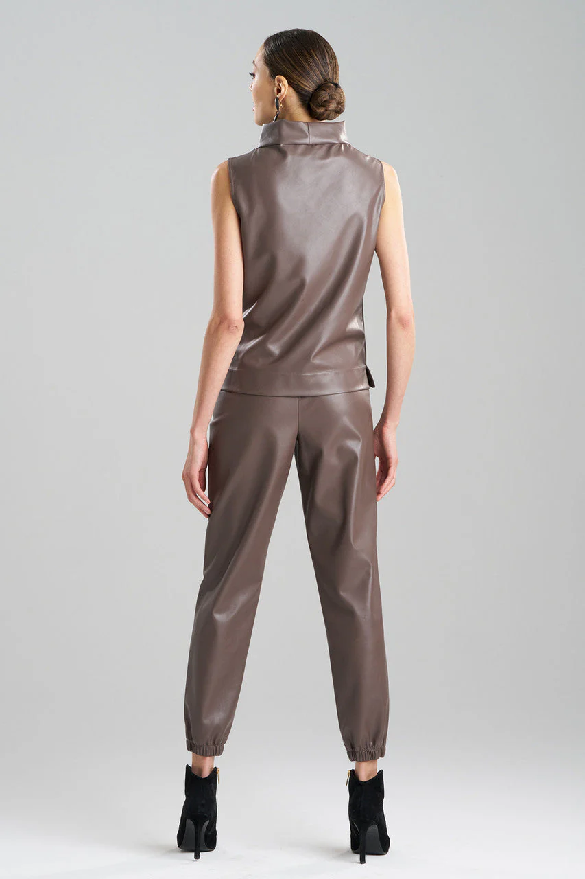 Vegan Luxe Lambskin Funnel Top - Image 3