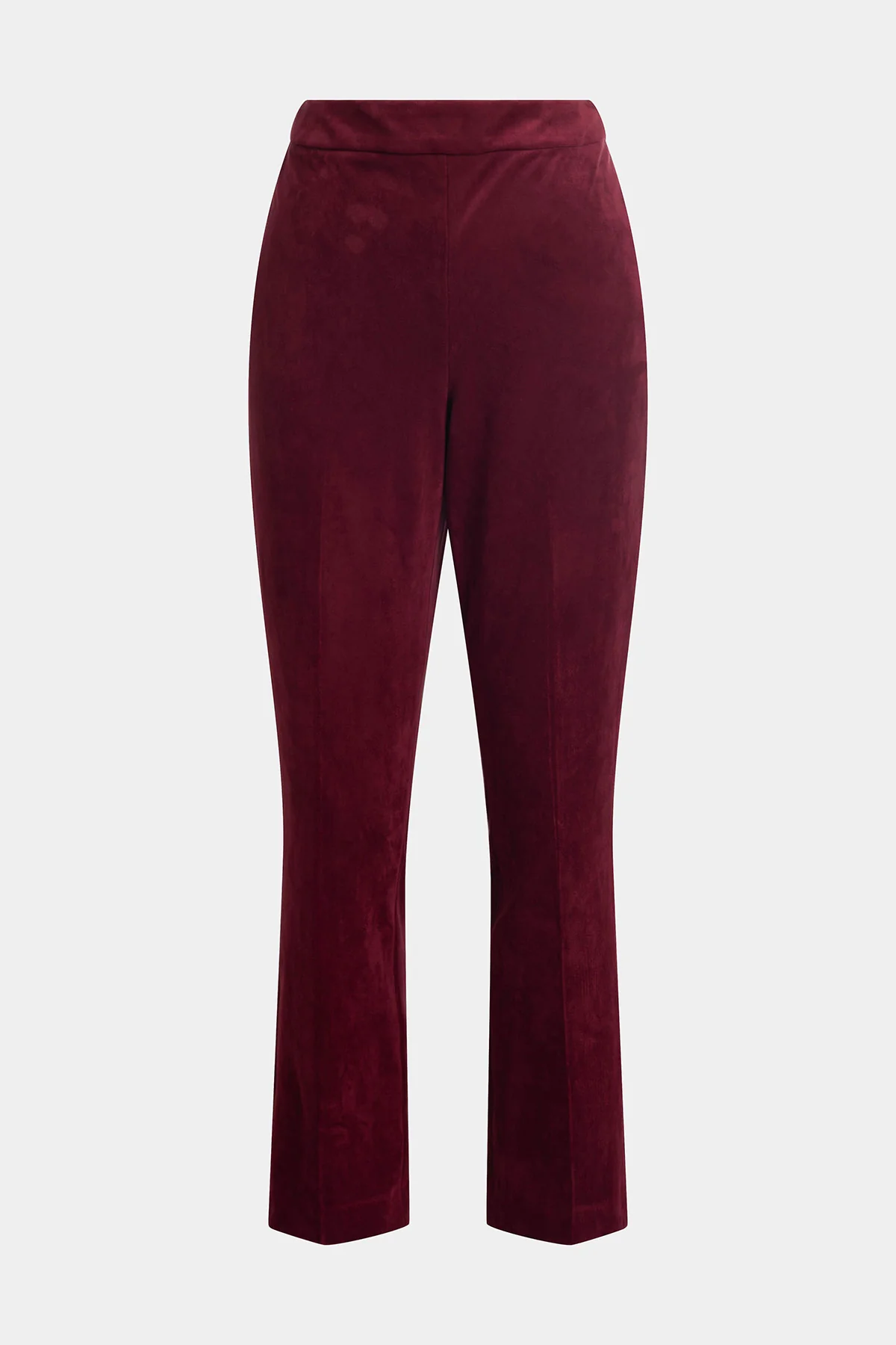 Vegan Luxe Suede Side Zip Ankle Pants - Image 4