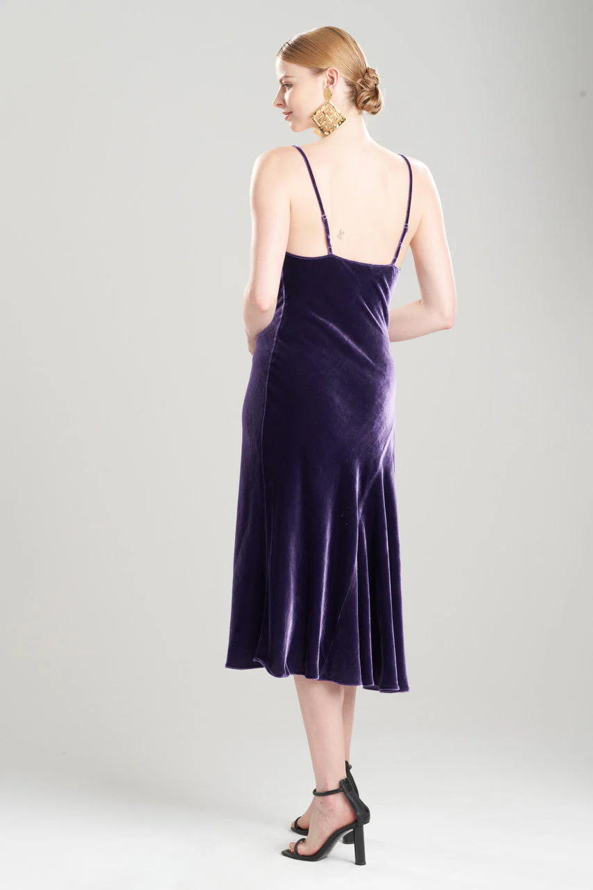 Velvet Short Cowl Gown - Image 2