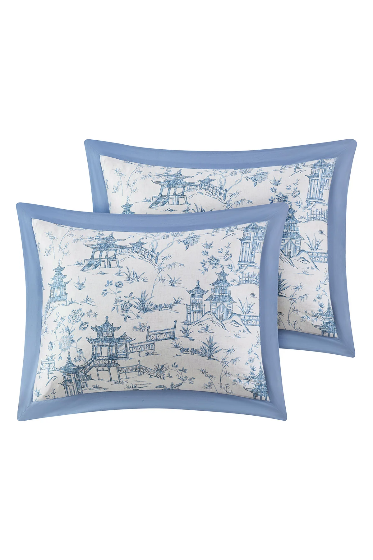 Village Toile 3 Piece Comforter Mini Set - Image 4
