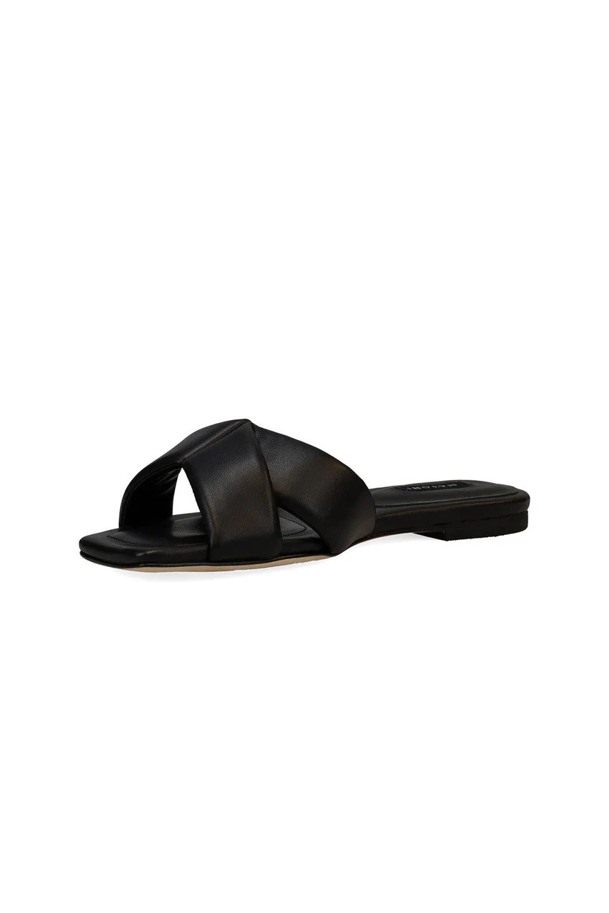 Vitta Nappa Leather Slide Sandals - Image 3