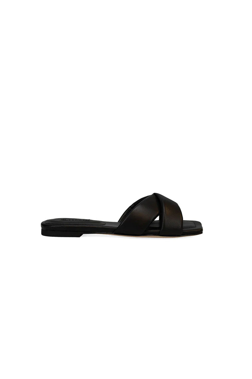 Vitta Nappa Leather Slide Sandals - Image 4
