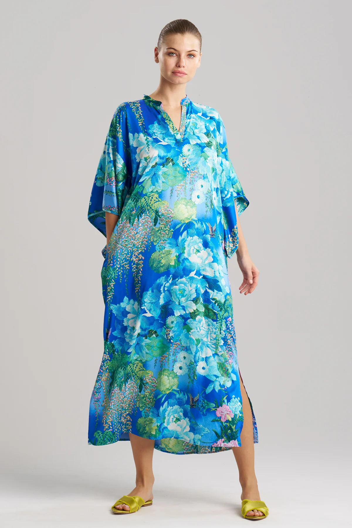 Wisteria Garden Butterfly Caftan