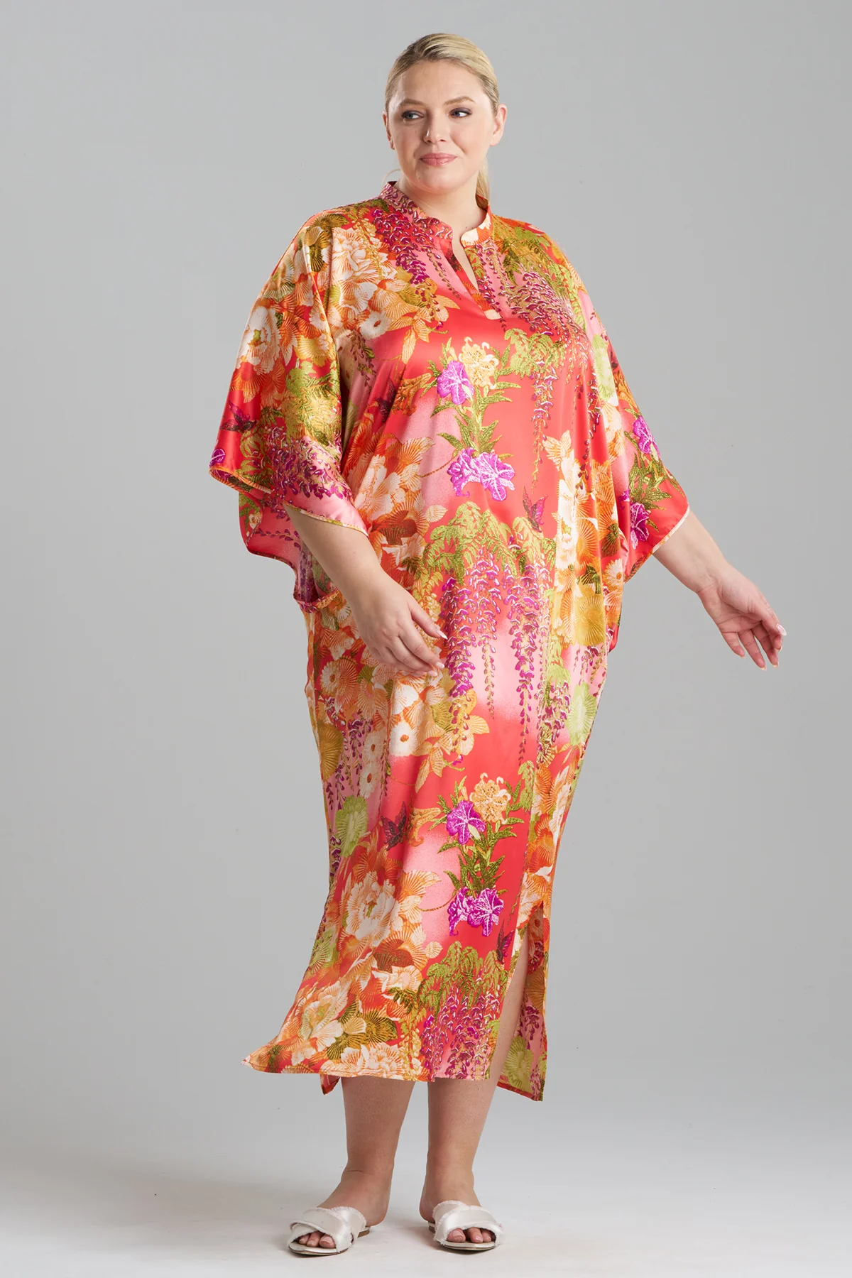 Wisteria Garden Butterfly Caftan - Image 3