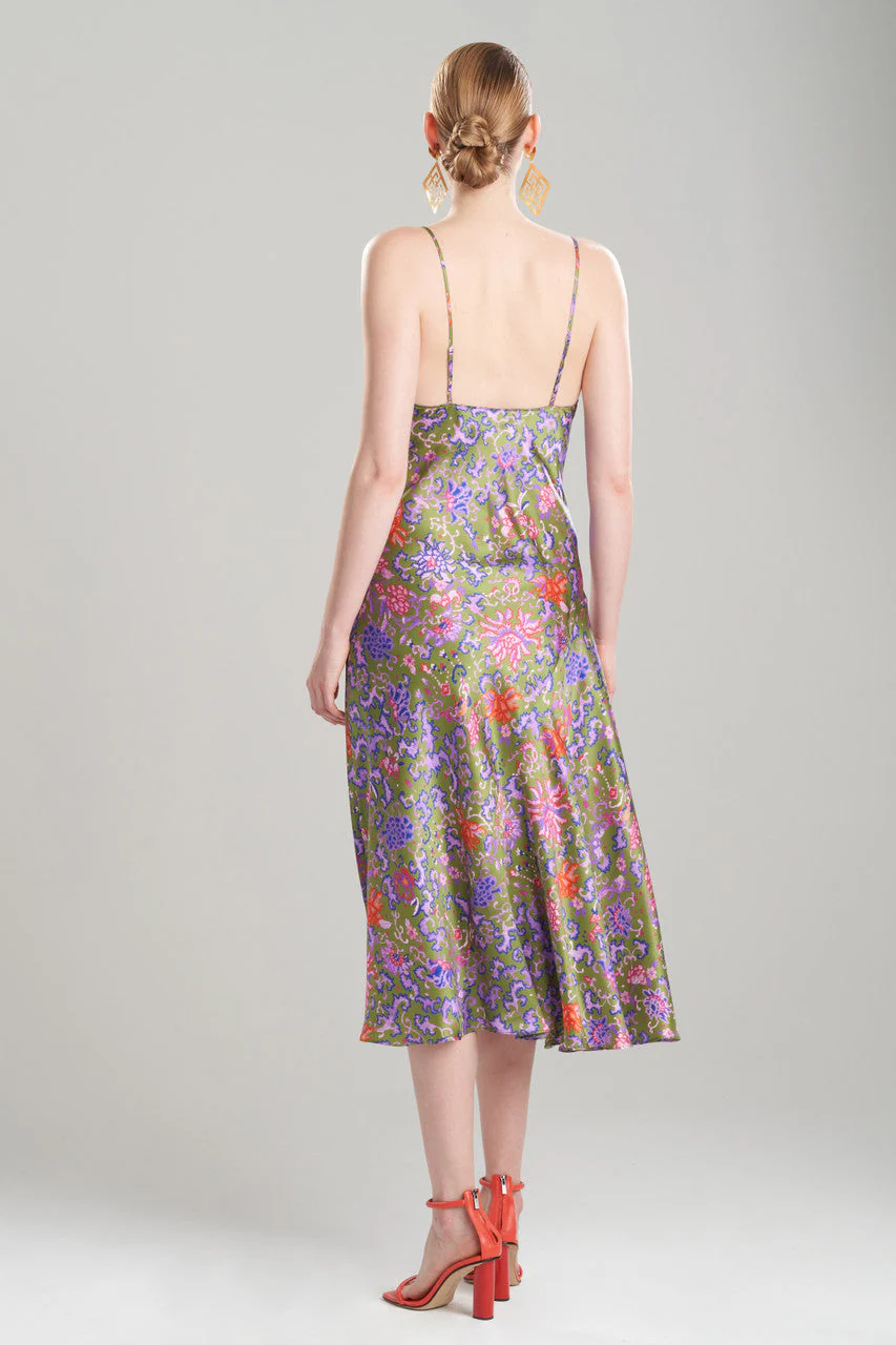Yasugi Charmeuse Silk Cowl Gown - Image 2