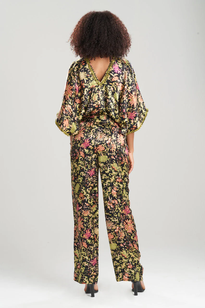 Yasugi Charmeuse Silk Embellished Jumpsuit - Image 3
