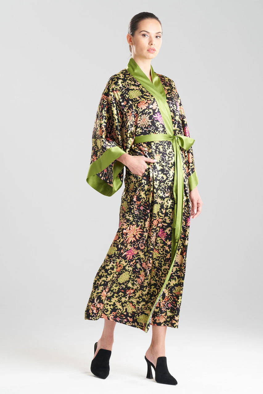 Yasugi Charmeuse Silk Robe - Image 2