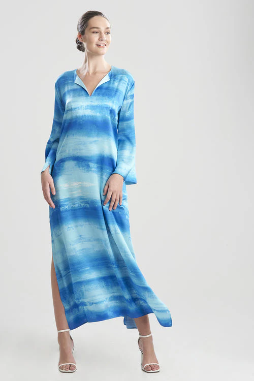 Yoriko Silk Caftan - Image 10