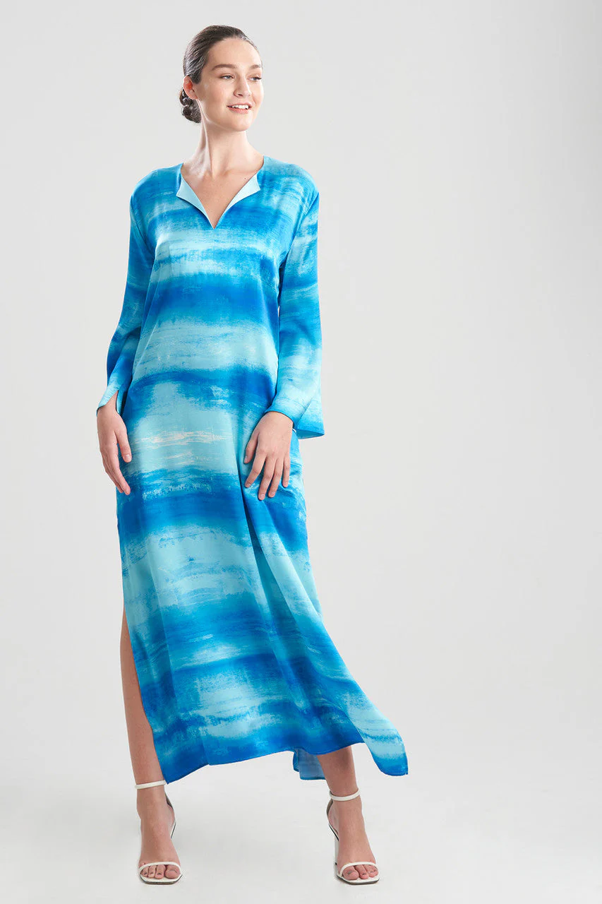 Yoriko Silk Caftan - Image 3