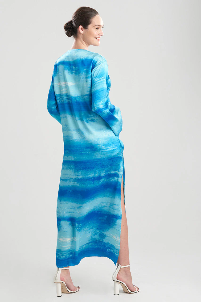 Yoriko Silk Caftan - Image 4