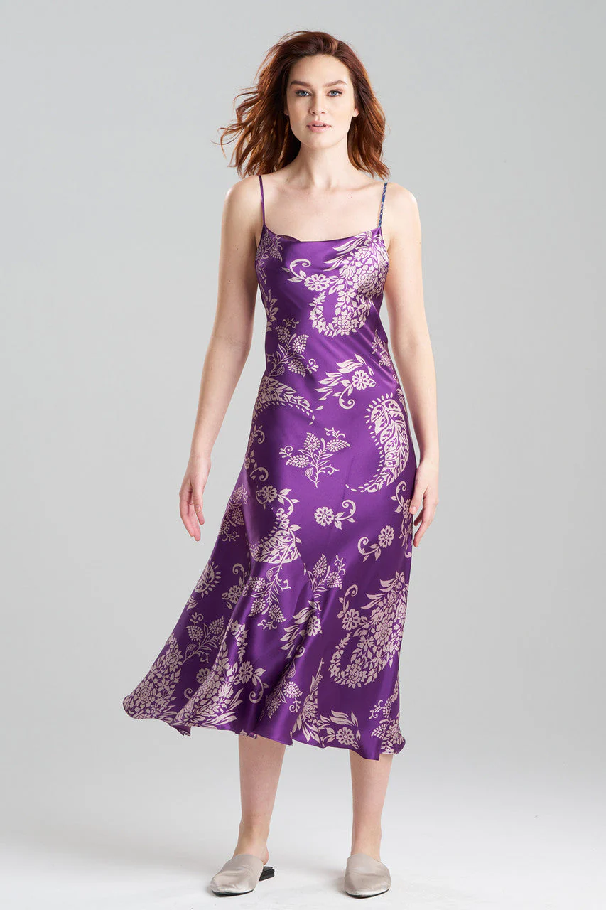 Ysobel Cowl Neck Silk Slip Dress - Image 2