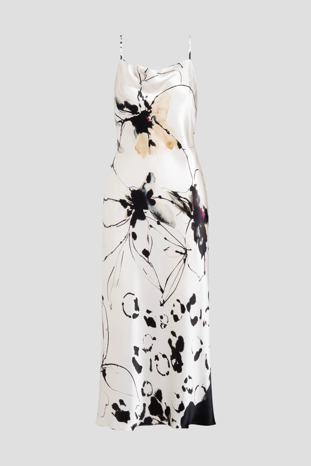 Yumi Silk Slip Dress - Image 5