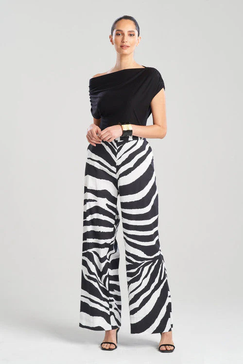 Zebra Cotton Poplin Pants - Image 9
